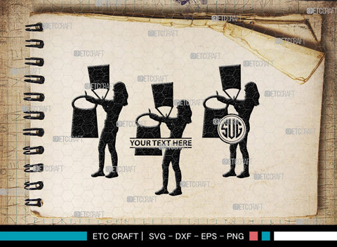 Shopping Girl Monogram, Shopping Girl Silhouette, Shopping Girl SVG, Sexy Girl Svg, Fashion Girl Svg, SB00405 SVG ETC Craft 