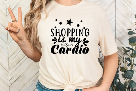 Shopping is My Cardio SVG CraftlabSvg29 