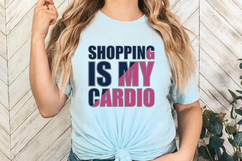 Shopping Is My Cardio SVG Shahin alam 
