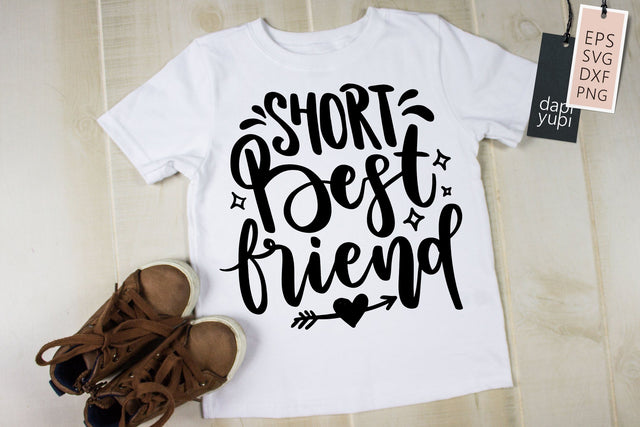 Short Best Friend SVG dapiyupi store 