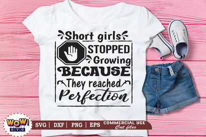 Short girls stopped growing svg , Short girls svg, Short girls gift svg, Motivational svg, Funny saying svg, quotes png, Funny quotes sublimation, Work funny quotes, funny sayings, files for cricut,svg files SVG Wowsvgstudio 