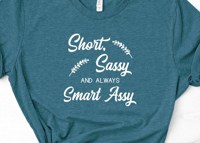 Short Sassy and Always Smart Assy SVG Design SVG Crafting After Dark 