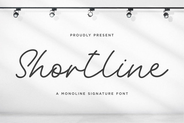 Shortline Font Qwrtype Foundry 