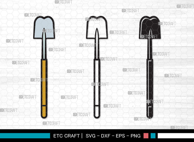 Shovel Clipart SVG | Gardening Svg | Miner Shovel Svg | Garden Spade Svg | Farm Svg | Miner Pick Svg | Shovel Clipart SVG ETC Craft 
