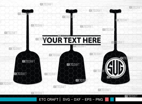 Shovel Silhouette, Shovel SVG Cut Files, Farm Svg, Miner Pick Svg, SB00090 SVG ETC Craft 