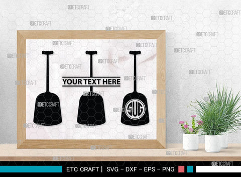 Shovel Silhouette, Shovel SVG Cut Files, Farm Svg, Miner Pick Svg, SB00090 SVG ETC Craft 