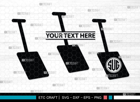 Shovel Silhouette, Shovel SVG Cut Files, Farm Svg, Miner Pick Svg, SB00090 SVG ETC Craft 