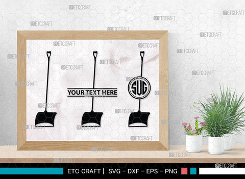 Shovel Silhouette, Shovel SVG Cut Files, Farm Svg, Miner Pick Svg, SB00090 SVG ETC Craft 