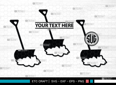 Shovel Silhouette, Shovel SVG Cut Files, Farm Svg, Miner Pick Svg, SB00090 SVG ETC Craft 
