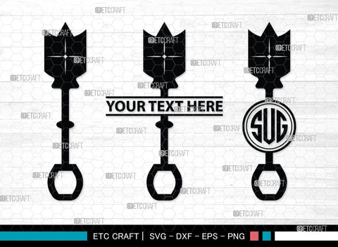Shovel Silhouette, Shovel SVG Cut Files, Farm Svg, Miner Pick Svg, SB00090 SVG ETC Craft 
