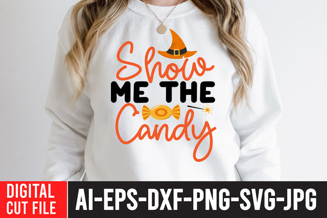 Show me the Candy SVG Cut File SVG BlackCatsMedia 
