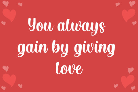 Showlove - a lovely font Font Suby Studio 