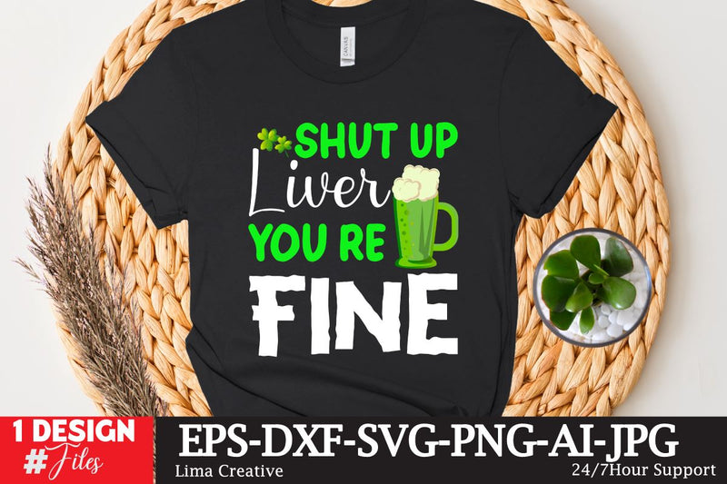 Shut Up Liver You re Fine SVG Cute File SVG Insomnia Std 