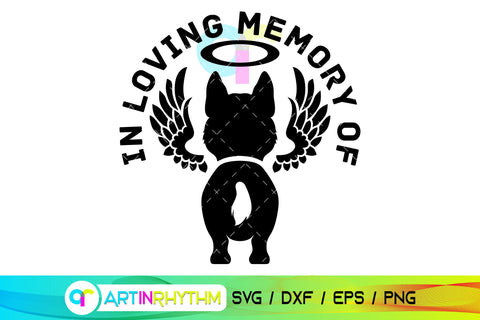 Siberian Husky Pet Dog Memorial SVG SVG Artinrhythm shop 