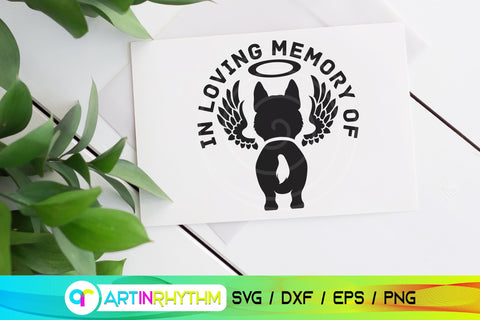 Siberian Husky Pet Dog Memorial SVG SVG Artinrhythm shop 
