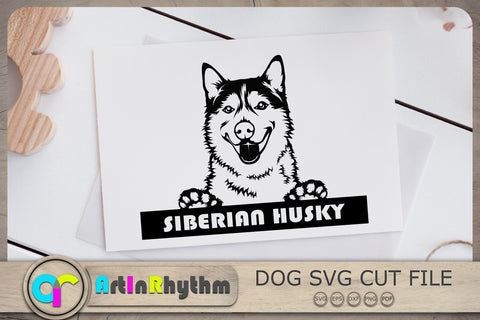 Siberian Husky Svg, Dog Svg, Pet Svg SVG Artinrhythm shop 