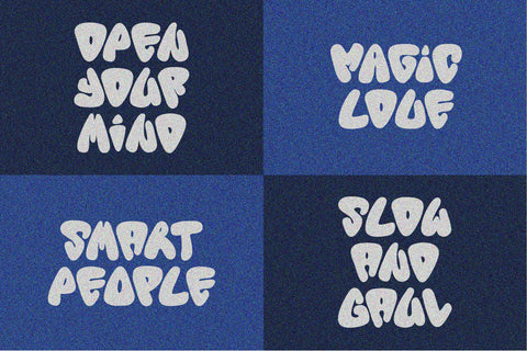 Sidethree - Quirky Bold Display Font ahweproject 