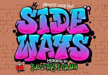 Sideways Font BB Digital Arts 