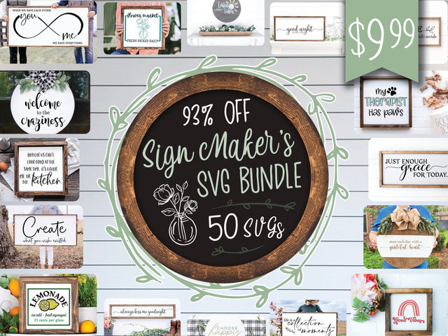 Sign Maker's SVG Bundle Bundle So Fontsy Design Shop 