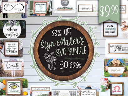 Sign Maker's SVG Bundle - Limited Time! Bundle So Fontsy Design Shop 