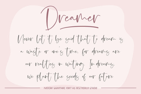 Signatica Font Aestherica Studio 