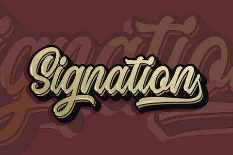 Signation Font Garisman Studio 