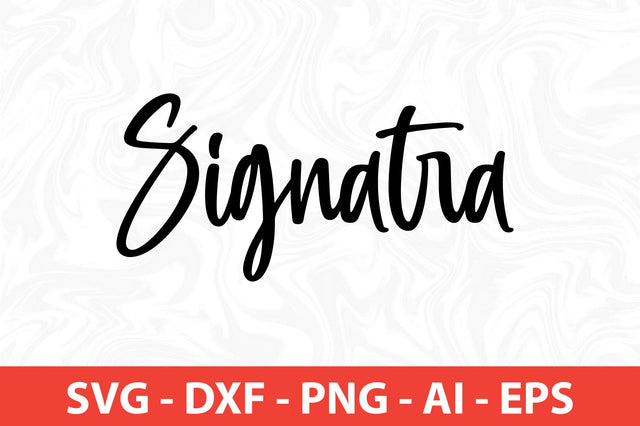 SIGNATRA svg SVG nirmal108roy 