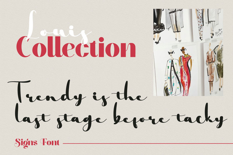Signs - Handwritten Font - So Fontsy