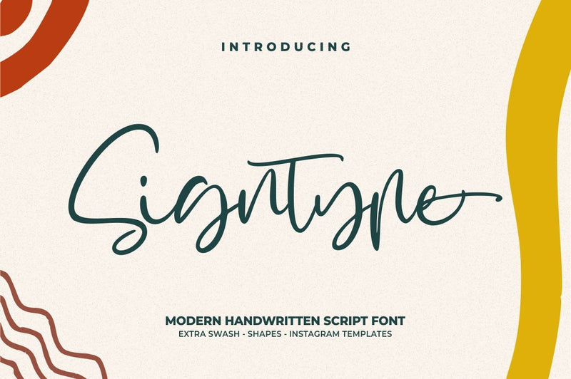 Signtype – Modern Handwritten Font Good Java 