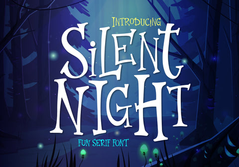 Silent Night Font BB Digital Arts 