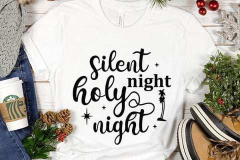 Silent Night Holy Night SVG Angelina750 
