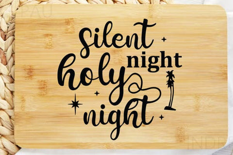Silent Night Holy Night SVG Angelina750 
