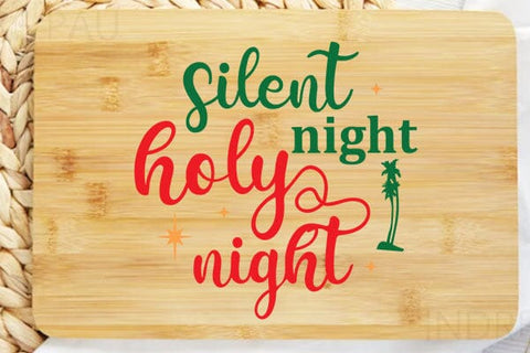 Silent Night Holy Night SVG Angelina750 