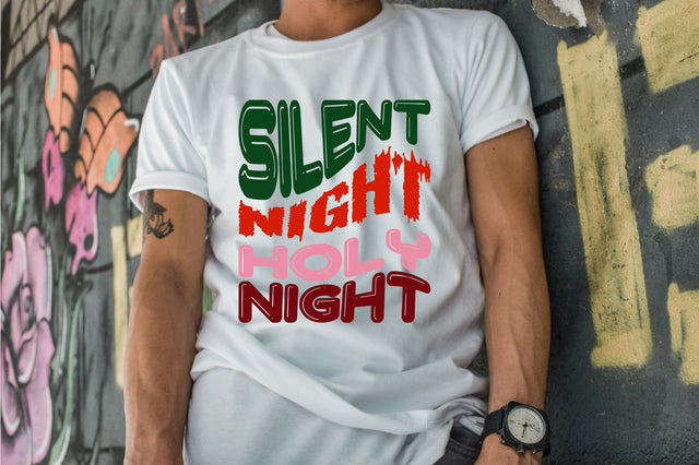 Silent Night Holy Night SVG nirmal108roy 