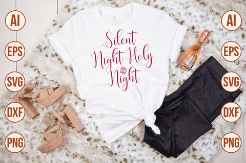 Silent Night Holy Night-svg SVG nirmal108roy 
