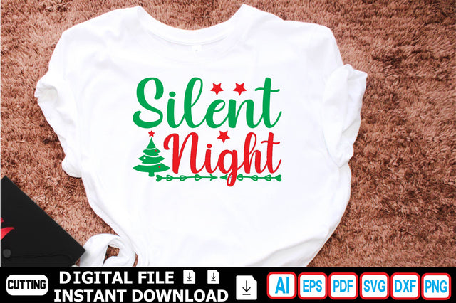 Silent Night SVG Craftlabsvg24 