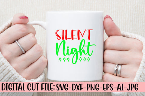 Silent Night SVG Cut File SVG Syaman 