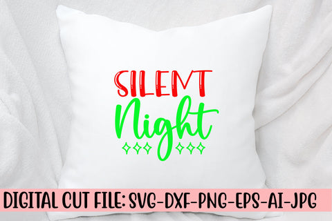 Silent Night SVG Cut File SVG Syaman 
