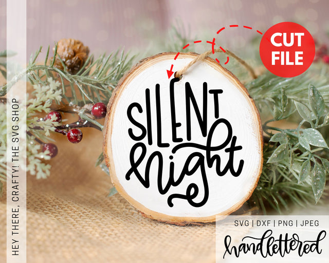 Silent Night SVG Hey There, Crafty! 