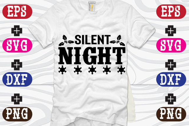 Silent Night SVG Nurstore 