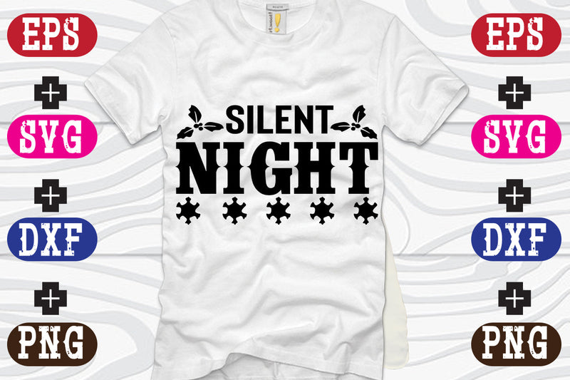Silent Night SVG Nurstore 