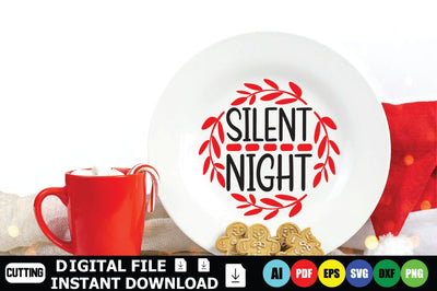 Silent Night SVG Shahin alam 