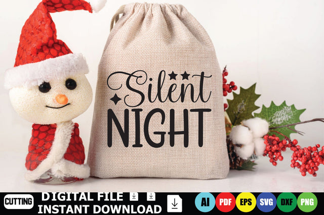 Silent Night SVG Shahin alam 