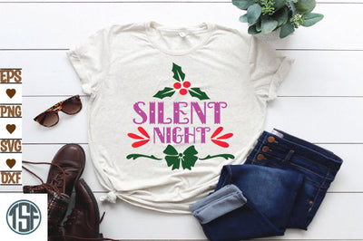 Silent Night SVG thesvgfactory 