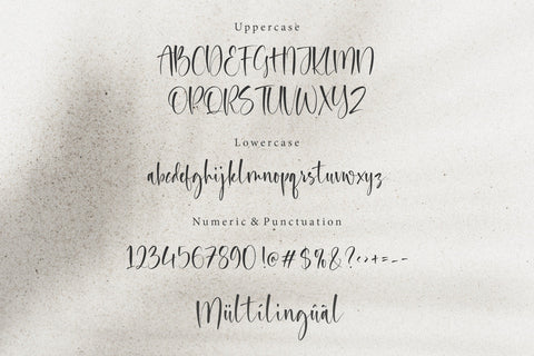 Silentsky Modern Handwritten Font Font Letterative 