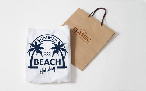 Silhouette Summer Palm Tree | T Shirt SVG Design SVG naemmiah021 