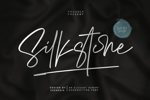 Silkstone Font Zeenesia Std 