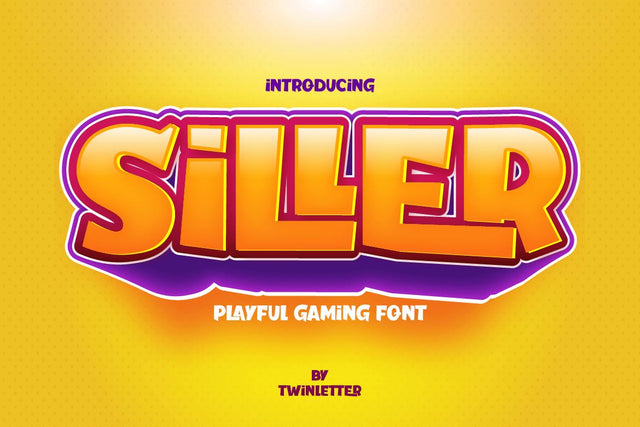 Siller Font twinletter 