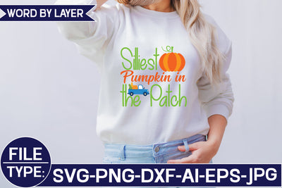 Silliest Pumpkin in the Patch SVG Cut File SVG Studio Innate 