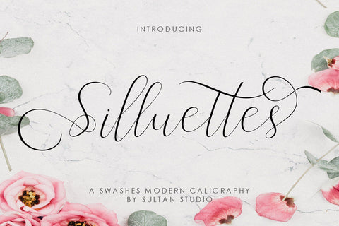 Silluettes Font Sulthan studio 